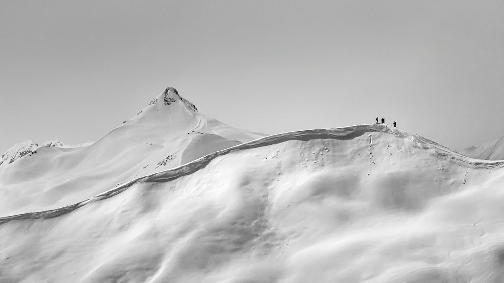 on the edge